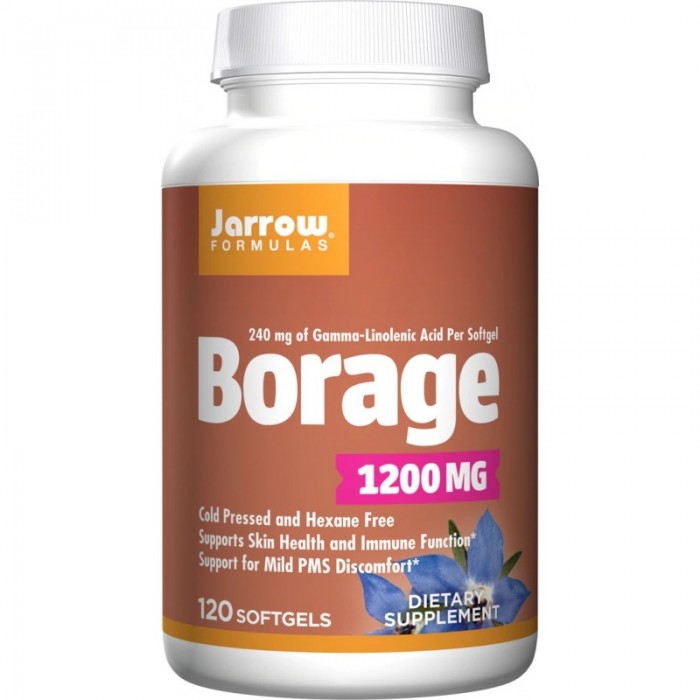 Jarrow Formulas Borage Oil 1200mg - Масло от Пореч